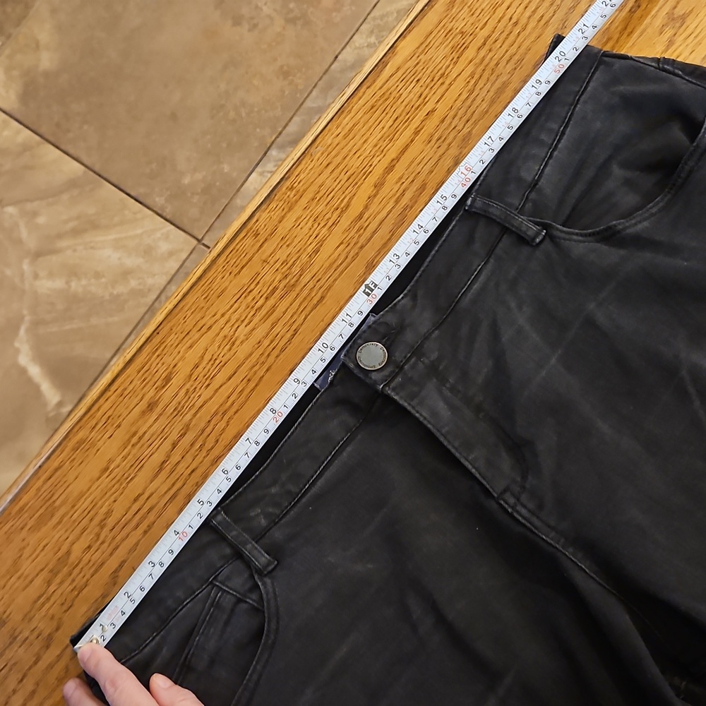 Democracy Ab Solution Distressed Cropped Black Je… - image 8